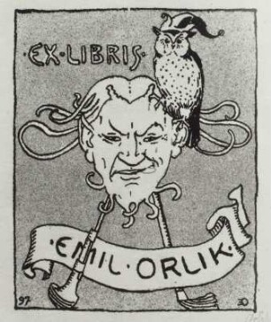 Exlibris Emil Orlik