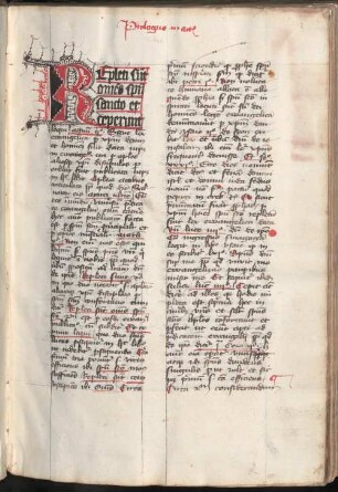 Postilla litteralis in Novum Testamentum (Act, Epp. can., Apc) - Staatliche Bibliothek Ansbach Ms. lat. 90
