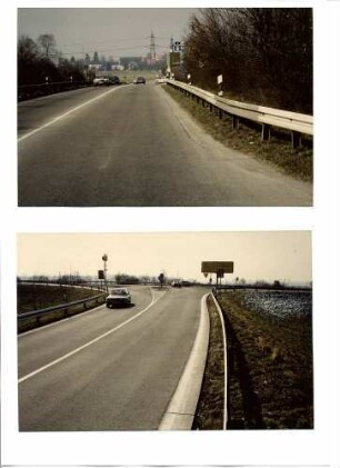 AS Lahr, Westseite, Einmündung in B 36