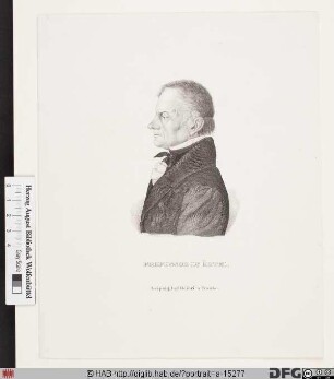 Bildnis Eucharius Ferdinand Christian Oertel