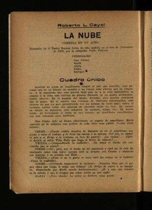 Cuadro único