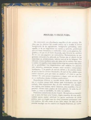 Pintura y escultura
