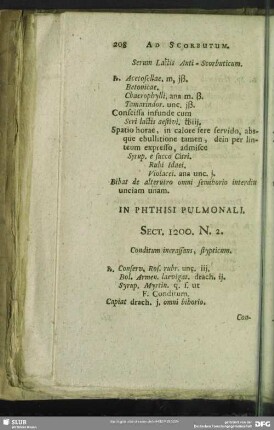 In Phthisi Pulmonali