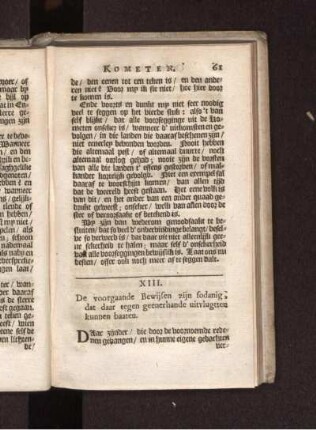 XIII. De voorgaande Bewijsen zijn fodanig, dat daar tegen geenerhande uitvlugtten kunnen baaten.