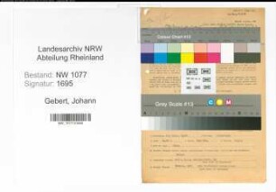 Entnazifizierung Johann Gebert , geb. 20.09.1920 (Polizist)