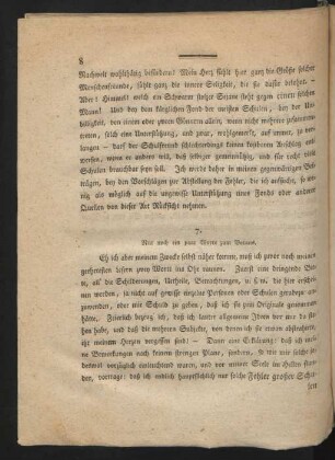 7. Nur noch ein paar Worte zum Voraus.