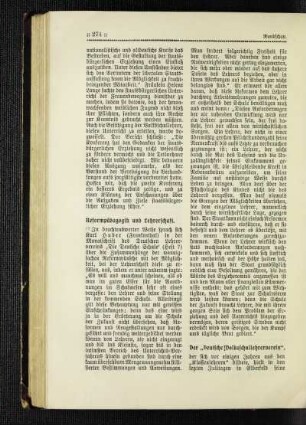 Reformpädagogik und Lehrerschaft