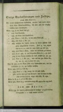 Einige Verbesserungen und Zusätze ...