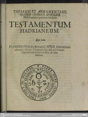 Testamentum Hadrianeum