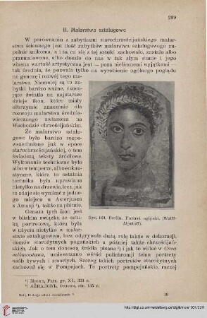 II. Malarstwo sztalugowe