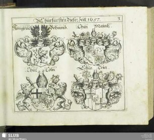 Churfürsten diese Zeit 1657