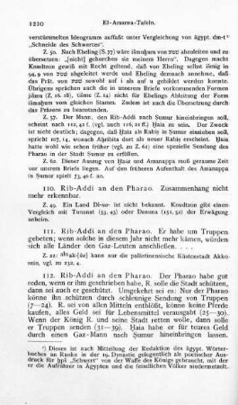 112. Rib-Addi an den Pharao