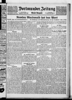 Dortmunder Zeitung. 1874-1939