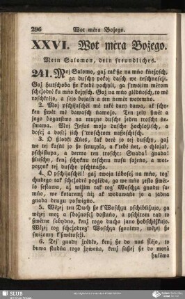 XXVI. Wot mėra Bożego