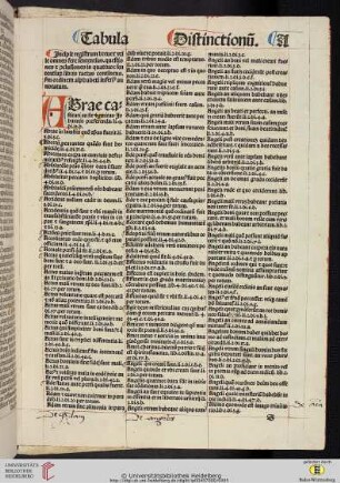 Tabula Distinctionum