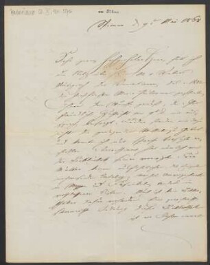 Brief an Friedrich Wilhelm Jähns : 09.05.1868