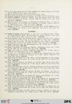 Lesbos (Nr. 758-804)