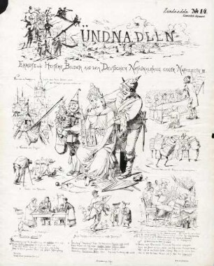 Zündnadeln: ernste und heitere Bilder aus dem deutschen Nationalkrieg gegen Napoleon III und aus der darauf folgenden Zeit