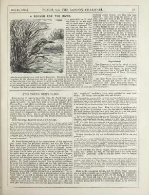 A reviver for the river