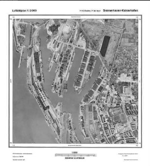 Bremerhaven-Kaiserhafen, Gauß-Krüger-Koordinaten: Rechtswert: 3470, Hochwert: 5936