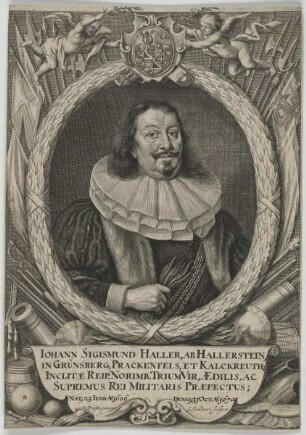 Bildnis des Iohann Sigismund Haller ab Hallerstein