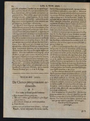 Titulus XXII.