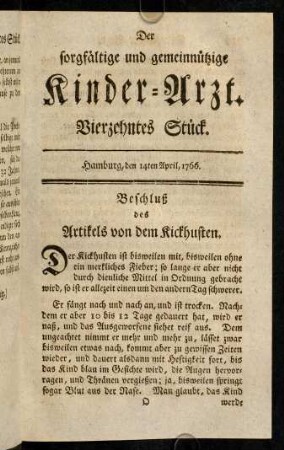 209-224, Vierzehntes Stück.