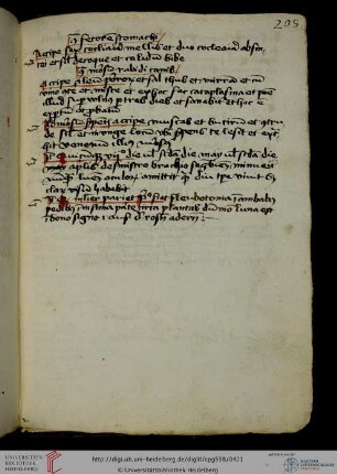 Medizinische Rezepte (ungeordnet; 4 Rezepte, 3 verworfene Tage), lat.