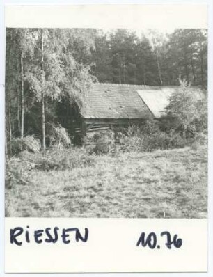 Wassermühle Rießen