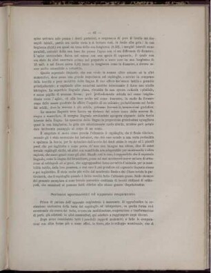 Seratio spermacetici ed apparato respiratorio.
