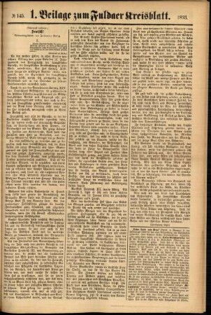 Zweite Ausgabe vom Samstag, den 09. Dezember 1893.