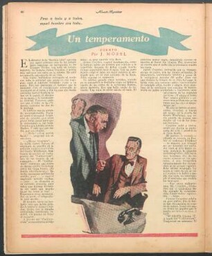 Un temperamento : Cuento por J. Mosel
