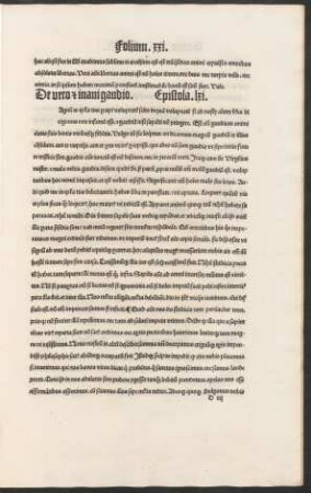 Epistola .lxi. - Epistola. lxx.