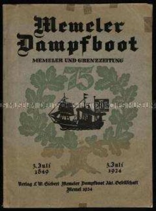 Heimatzeitung aller Memelländer. Nr. 154, 1924