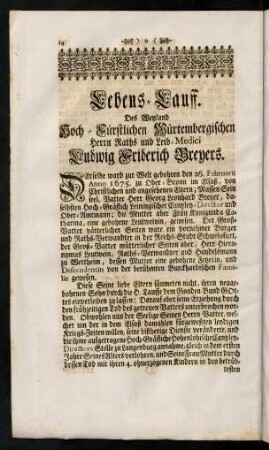 14-22, Lebens-Lauff.