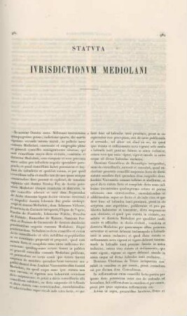 Statuta iurisdictionum mediolani