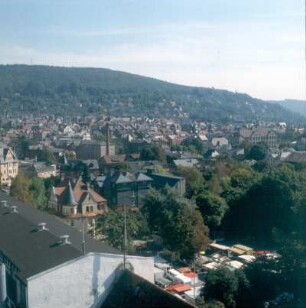 Sonneberg. Blick auf die Stadt