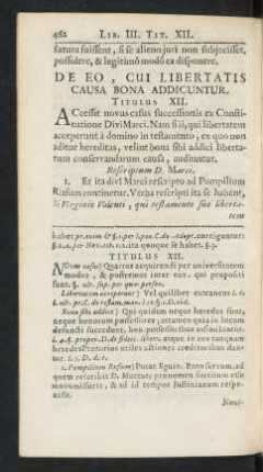 Titulus XII.