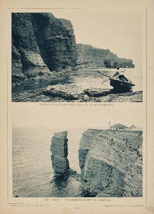 Helgoland - Steilküste und Mönch