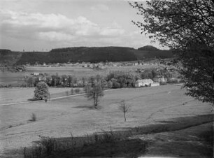 Bielatal. Blick auf den Ort
