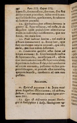 196-201, De Peccatis; De Legibus & Praeceptis
