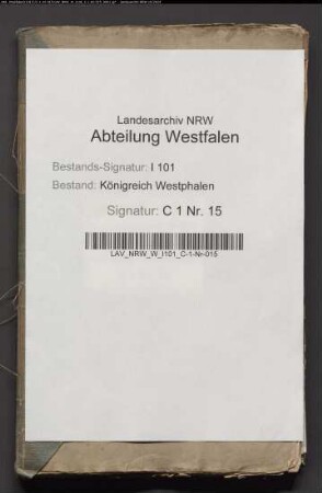 Zustand des Linnen- und Garnhandels