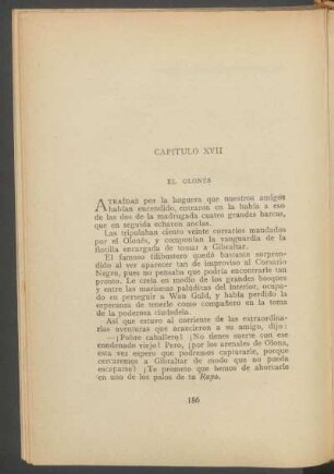 Capítulo XVII - El Olonés