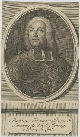 Bildnis des Antoine Francois Prevost