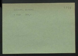 Schruff, Michael