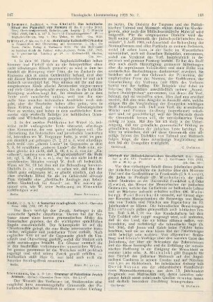 148 [Rezension] Jahrbuch der Jüdisch-Literarischen Gesellschaft. XVI