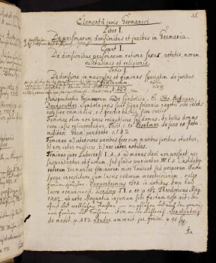 55-77, Caput I.: De divisionibus personarum ratione sexus, aetatis, morum valetudinis et religionis