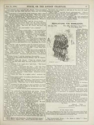 Regulations for Wimbledon