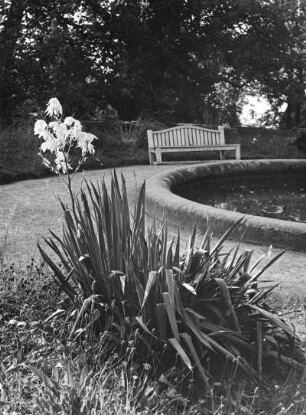 Allgäu, Stille Stunde im Park der Mainau