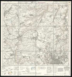 Meßtischblatt 5438 : Plauen (Nord), 1939 : Plauen (Nord). - Umdr.-Ausg., aufgen. 1907, hrsg. 1909, bericht. 1925. - 1:25000. - Leipzig, 1939. - 1 Kt.